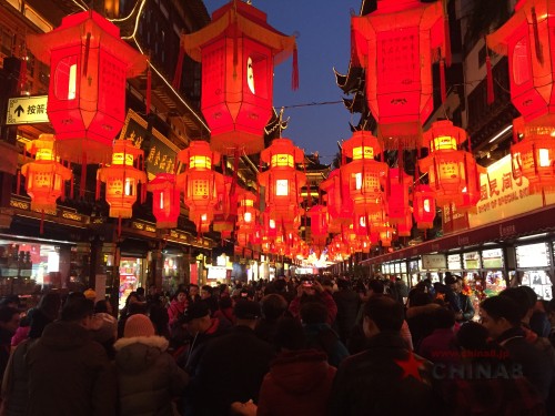 豫園ランタン祭り