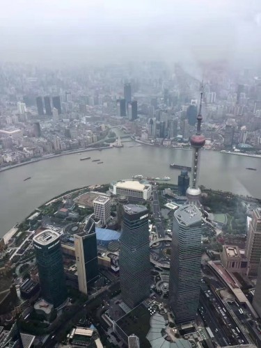 上海タワー展望台