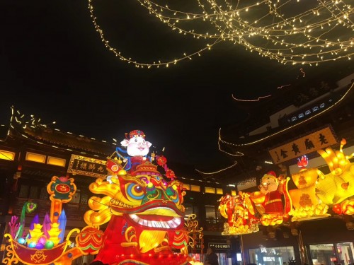 2019年上海豫園ランタン祭り