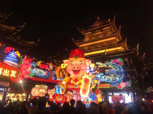 2019年上海豫園ランタン祭り