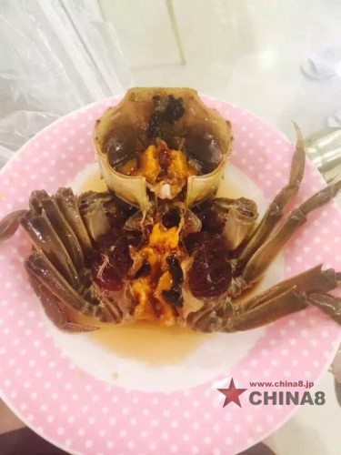 酔っ払い上海蟹