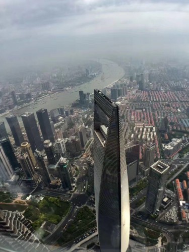上海タワー展望台