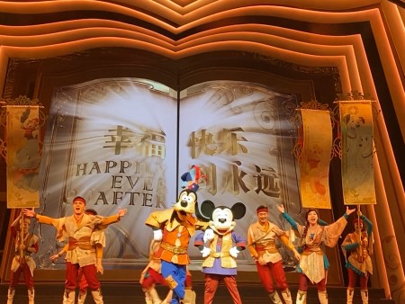 「ミッキーのストーリブック・アドベンチャー」上海ディズニー最高レベルのミュージカルシ